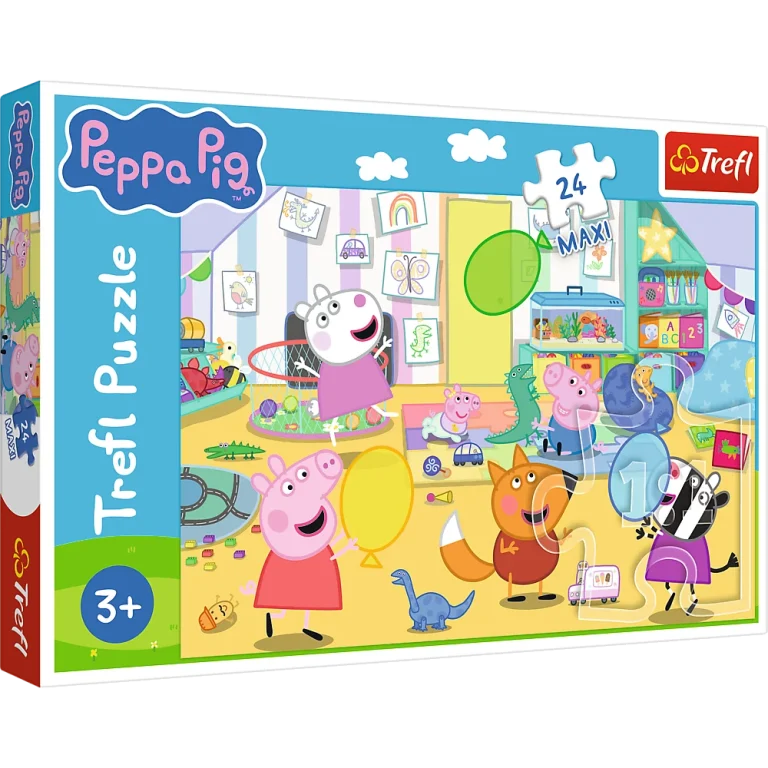 Puzzle 24 Maxi – Lijepa Peppa – Prase Peppa Trefl 14367 1