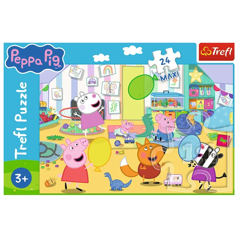 Puzzle 24 Maxi – Lijepa Peppa – Prase Peppa Trefl 14367 3