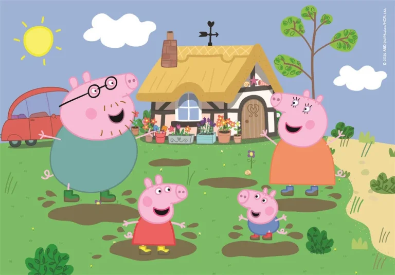 Puzzle 30 Super Colour Peppa Pig Clementoni 20838 2