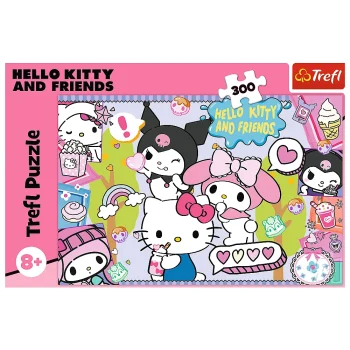 Puzzle 300 Crazy Trio Hello Kitty Trefl 23039 3