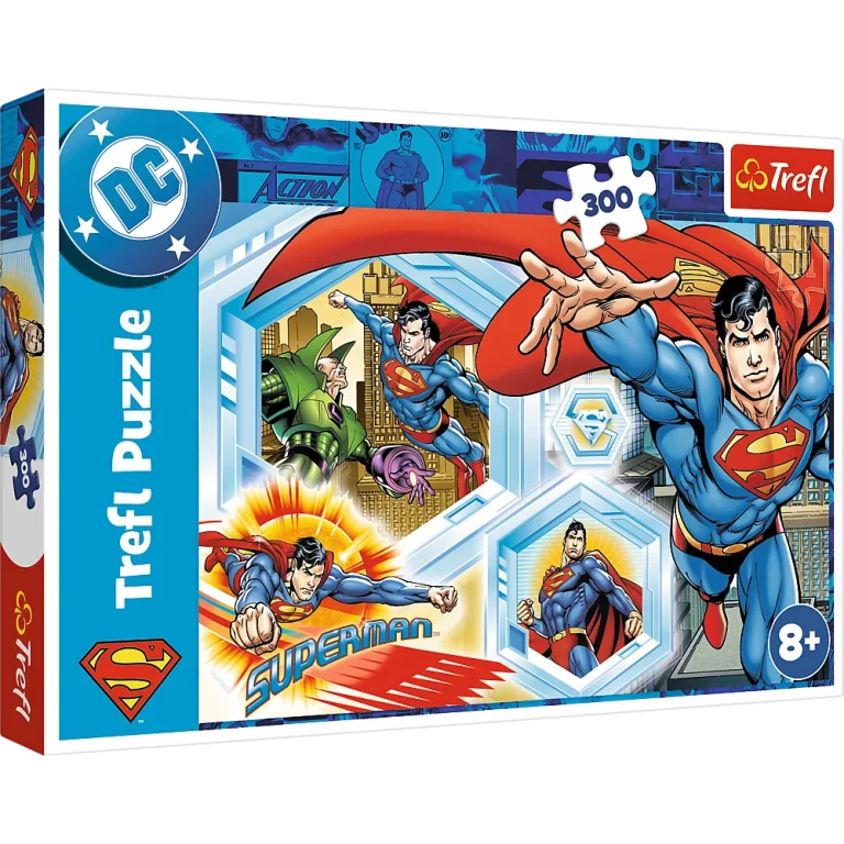 Puzzle 300 – Neuništivi Superman – Warner Superman Trefl 23032 1