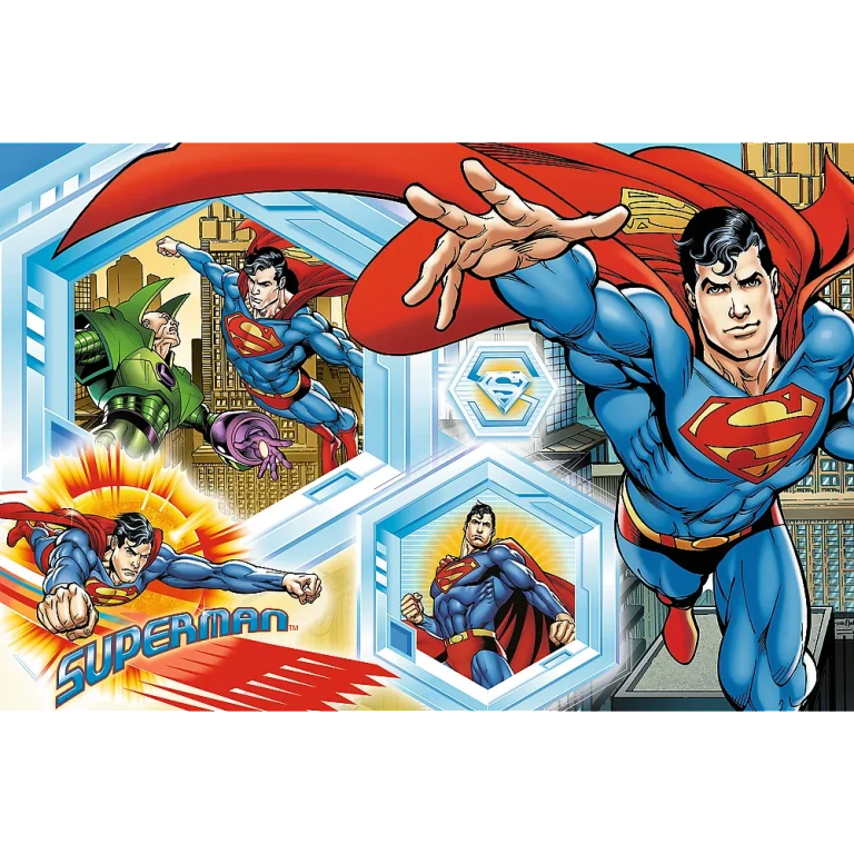 Puzzle 300 – Neuništivi Superman – Warner Superman Trefl 23032 2
