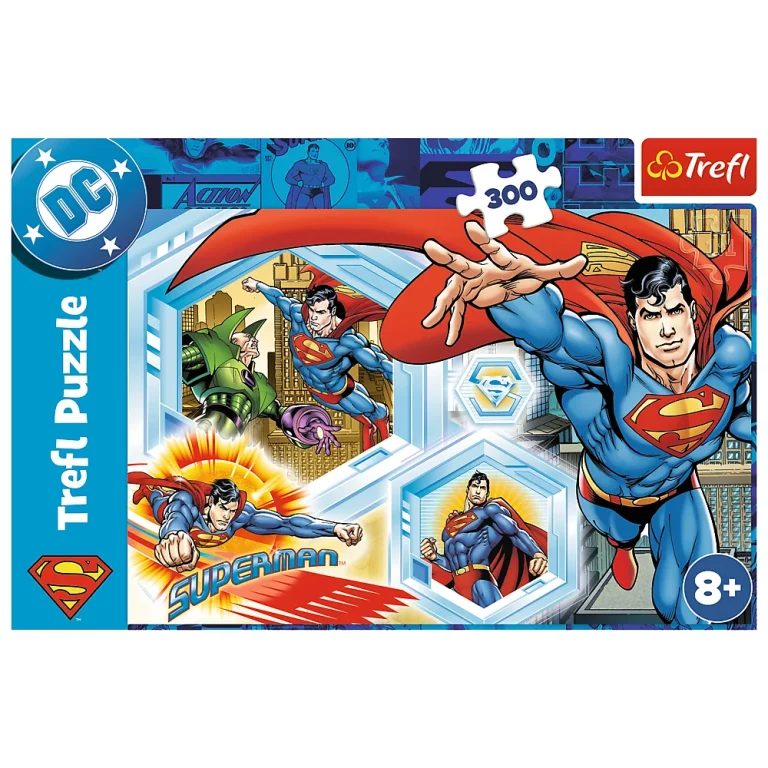 Puzzle 300 – Neuništivi Superman – Warner Superman Trefl 23032 3