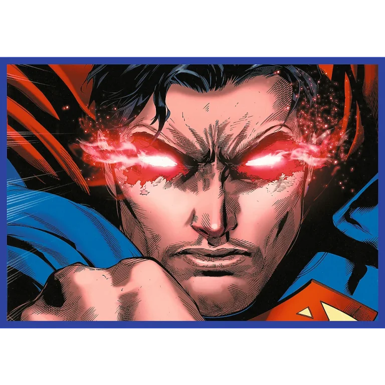 Puzzle 4x250 Superman's Courage Warner Superman Trefl 13340 5