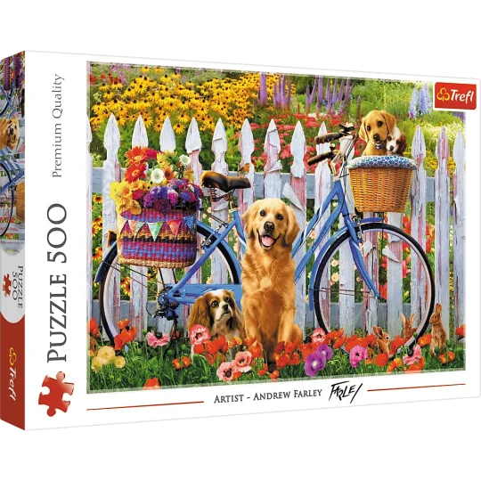 Puzzle 500 Pieska Przygoda Trefl 37450 1