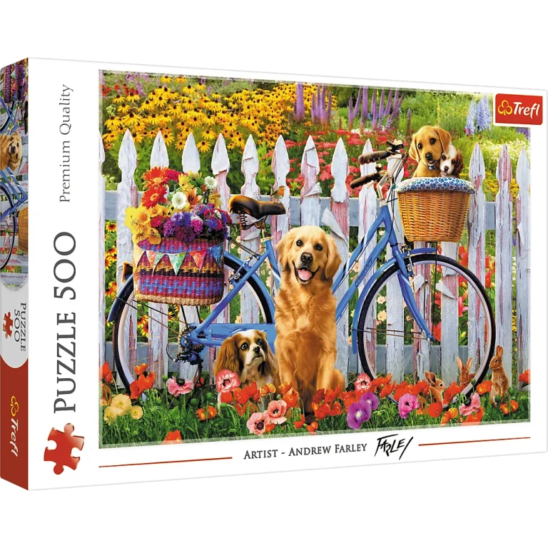 Puzzle 500 Pieska Przygoda Trefl 37450 1