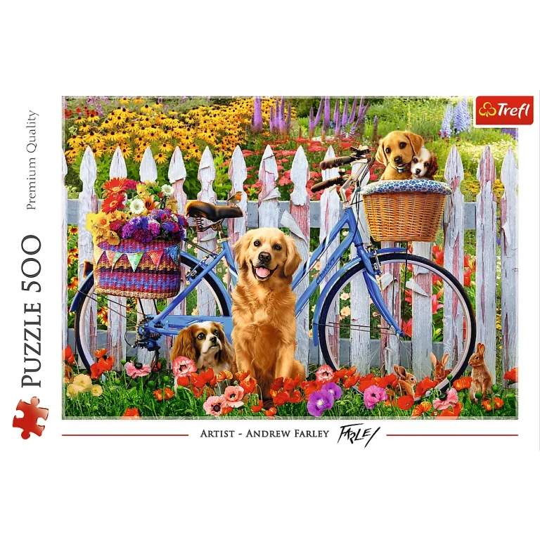 Puzzle 500 Pieska Przygoda Trefl 37450 3