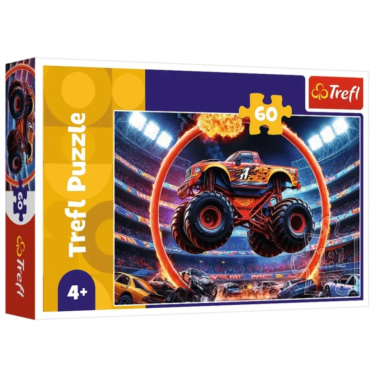 Puzzle 60 Monster Truck Trefl 17404 1