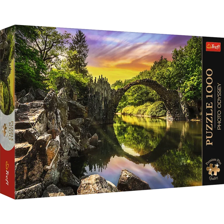 Puzzle – 1000 Premium Plus Rakotzbrücke U Kromlau, Njemačka Trefl 10811 1