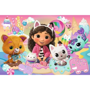 Puzzle – 24 Maxi – Gabby's Cat World – Trefl 14381 2