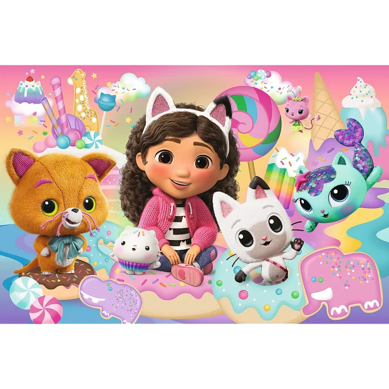 Puzzle – 24 Maxi – Gabby's Cat World – Trefl 14381 2