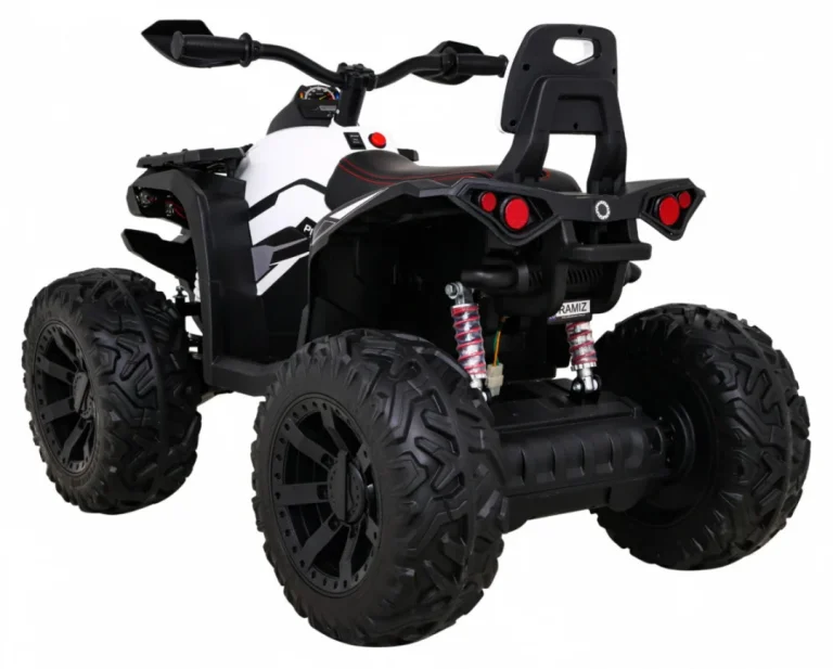 Quad Atv Power Na Akumulator, Bijeli Quad Na Akumulator 5