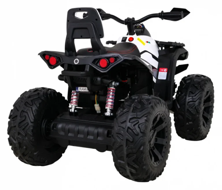 Quad Atv Power Na Akumulator, Bijeli Quad Na Akumulator 7