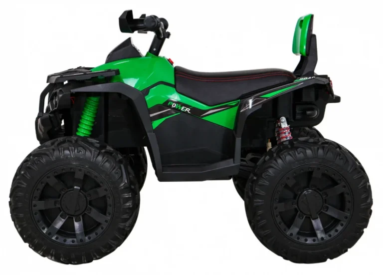 Quad Atv Power Na Akumulator, Zeleni Quad Na Akumulator 4