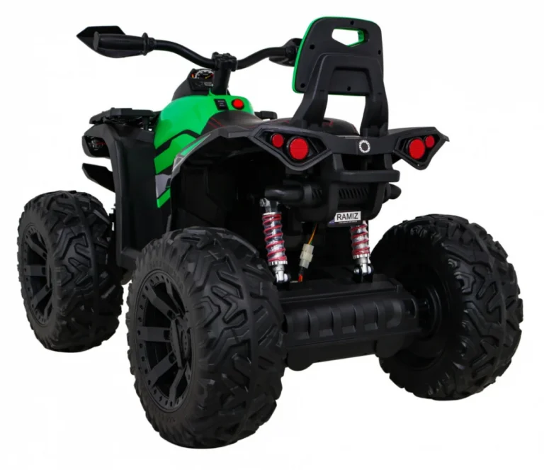 Quad Atv Power Na Akumulator, Zeleni Quad Na Akumulator 5