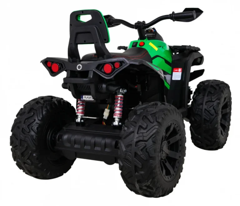 Quad Atv Power Na Akumulator, Zeleni Quad Na Akumulator 9