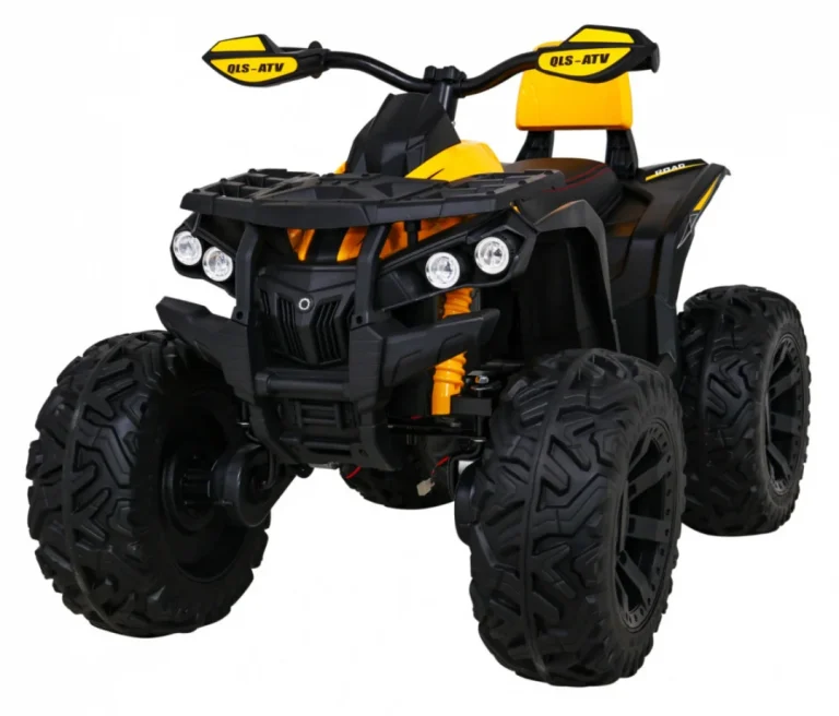 Quad Atv Power Na Akumulator, žuti Quad Na Akumulator 1