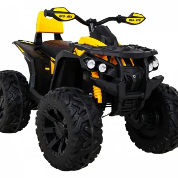 Quad Atv Power Na Akumulator, žuti Quad Na Akumulator 10