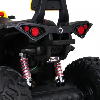 Quad Atv Power Na Akumulator, žuti Quad Na Akumulator 12