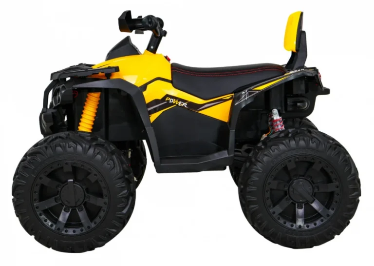 Quad Atv Power Na Akumulator, žuti Quad Na Akumulator 4