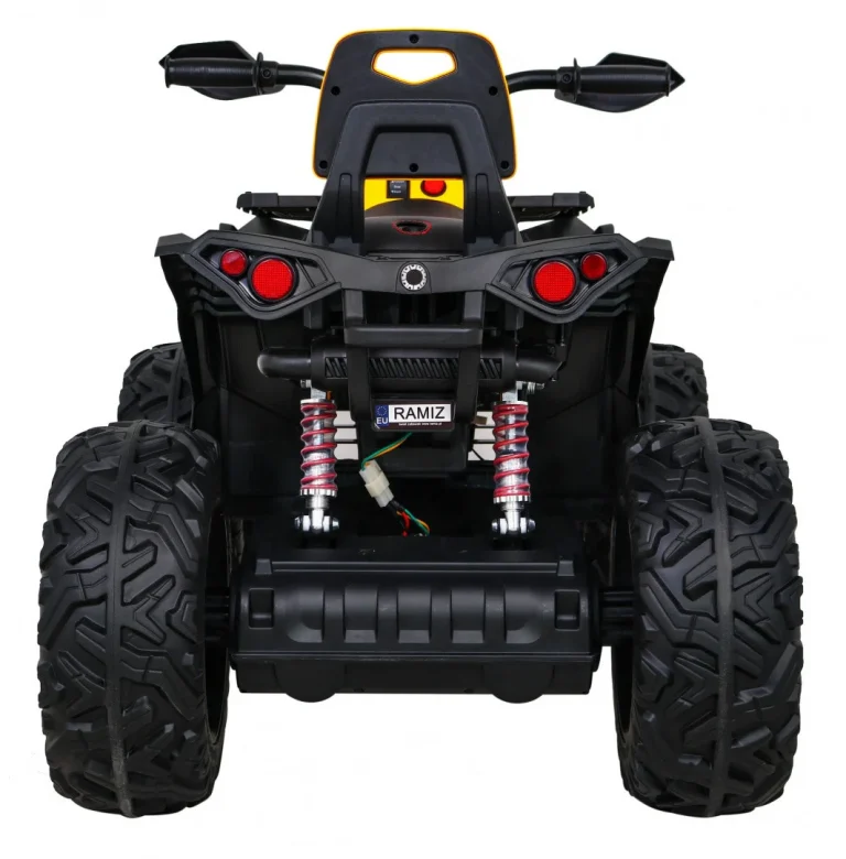 Quad Atv Power Na Akumulator, žuti Quad Na Akumulator 6