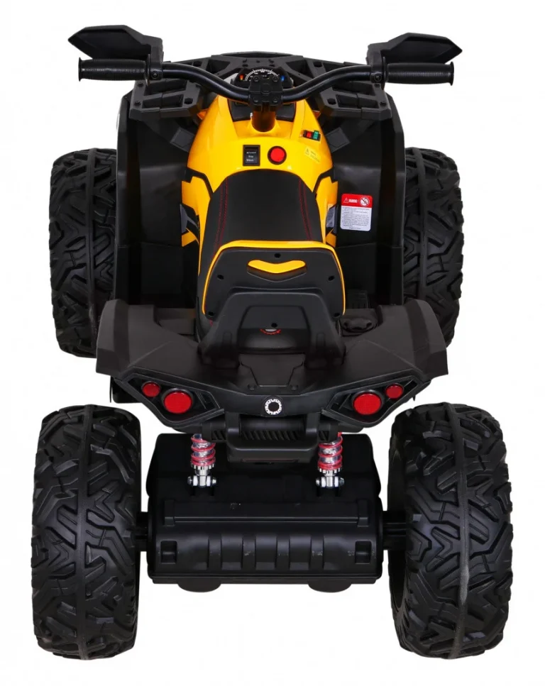 Quad Atv Power Na Akumulator, žuti Quad Na Akumulator 7