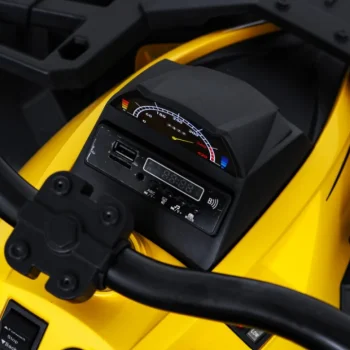 Quad Atv Power Na Akumulator, žuti Quad Na Akumulator 8