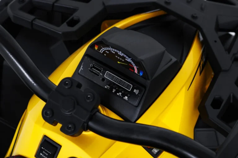 Quad Atv Power Na Akumulator, žuti Quad Na Akumulator 8