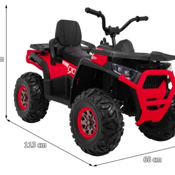 Quad Atv Pustinjska Crvena 2