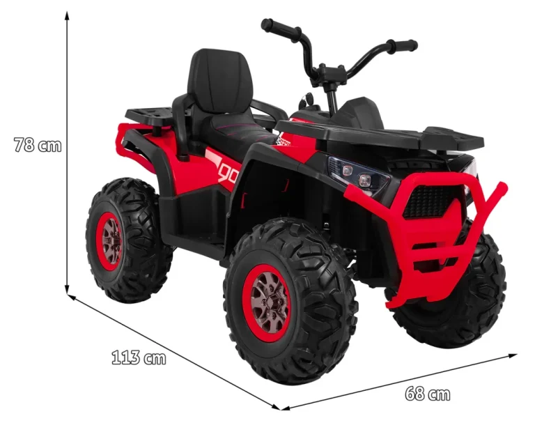 Quad Atv Pustinjska Crvena 2