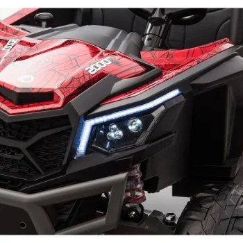 Quad Buggy Utv Mx Crveni Spider Obojen 13