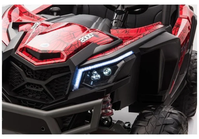 Quad Buggy Utv Mx Crveni Spider Obojen 13