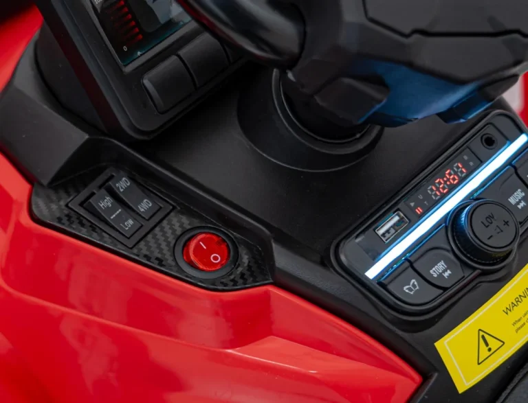 Quad Can Am Outlander Atv Na Akumulator, Crveni Quad Na Akumulator 16