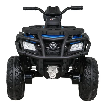 Quad Xt Speed ​​​​za Djecu Plavi + 4x4 Pogon + Eva + Sporo Pokretanje + Mp3 Radio + Led, Plava Quad Na Akumulator 3