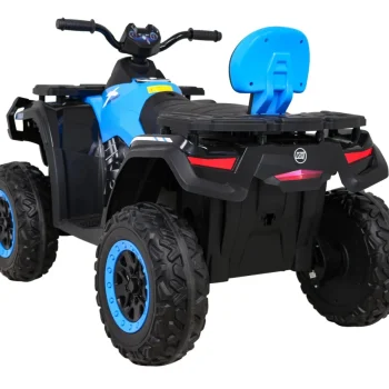 Quad Xt Speed ​​​​za Djecu Plavi + 4x4 Pogon + Eva + Sporo Pokretanje + Mp3 Radio + Led, Plava Quad Na Akumulator 4