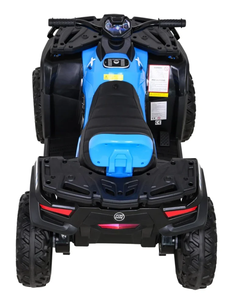 Quad Xt Speed ​​​​za Djecu Plavi + 4x4 Pogon + Eva + Sporo Pokretanje + Mp3 Radio + Led, Plava Quad Na Akumulator 7
