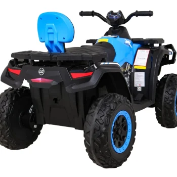 Quad Xt Speed ​​​​za Djecu Plavi + 4x4 Pogon + Eva + Sporo Pokretanje + Mp3 Radio + Led, Plava Quad Na Akumulator 9