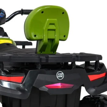 Quad Xt Speed ​​​​za Djecu Zeleni + 4x4 Pogon + Eva + Sporo Pokretanje + Mp3 Radio + Led, Zelena Quad Na Akumulator 12