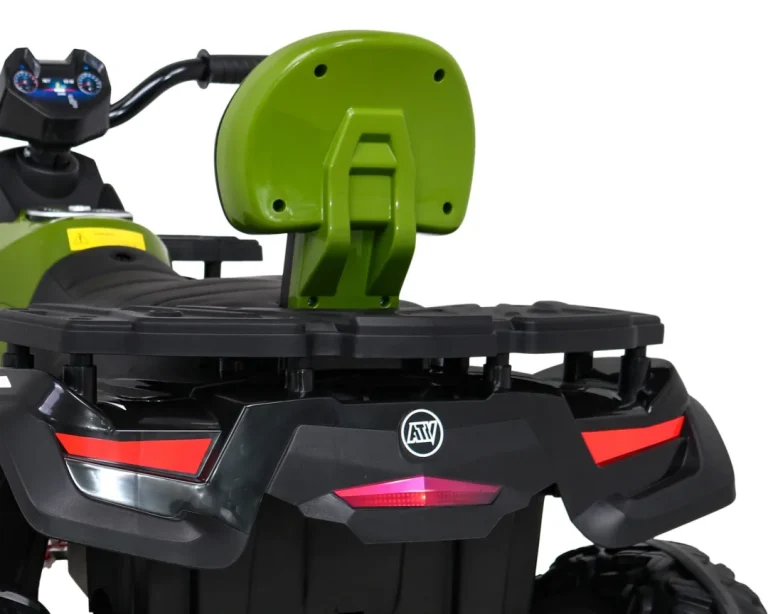 Quad Xt Speed ​​​​za Djecu Zeleni + 4x4 Pogon + Eva + Sporo Pokretanje + Mp3 Radio + Led, Zelena Quad Na Akumulator 12