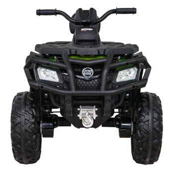Quad Xt Speed ​​​​za Djecu Zeleni + 4x4 Pogon + Eva + Sporo Pokretanje + Mp3 Radio + Led, Zelena Quad Na Akumulator 3