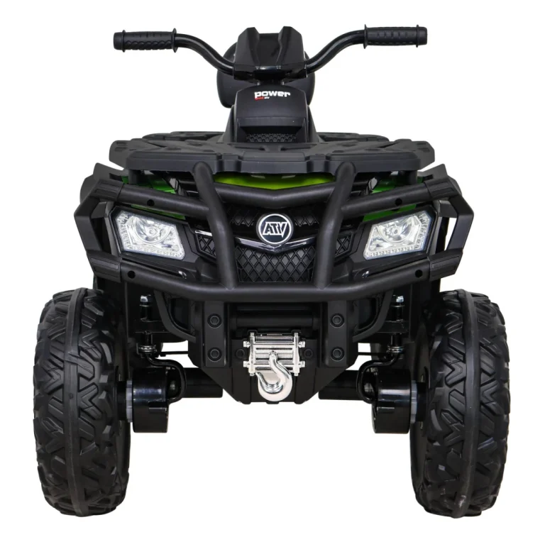 Quad Xt Speed ​​​​za Djecu Zeleni + 4x4 Pogon + Eva + Sporo Pokretanje + Mp3 Radio + Led, Zelena Quad Na Akumulator 3