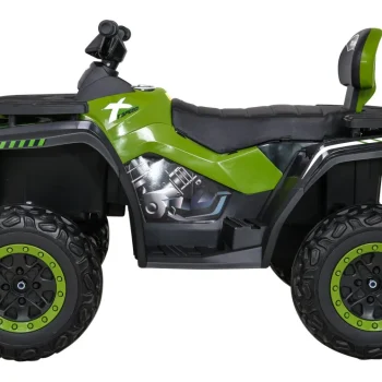 Quad Xt Speed ​​​​za Djecu Zeleni + 4x4 Pogon + Eva + Sporo Pokretanje + Mp3 Radio + Led, Zelena Quad Na Akumulator 4