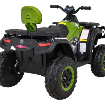 Quad Xt Speed ​​​​za Djecu Zeleni + 4x4 Pogon + Eva + Sporo Pokretanje + Mp3 Radio + Led, Zelena Quad Na Akumulator 7