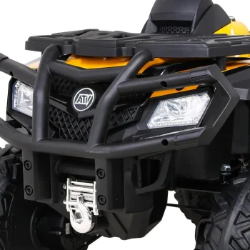 Quad Xt Speed ​​​​za Djecu Žuti + 4x4 Pogon + Eva + Sporo Pokretanje + Mp3 Radio + Led, žuta Quad Na Akumulator 12