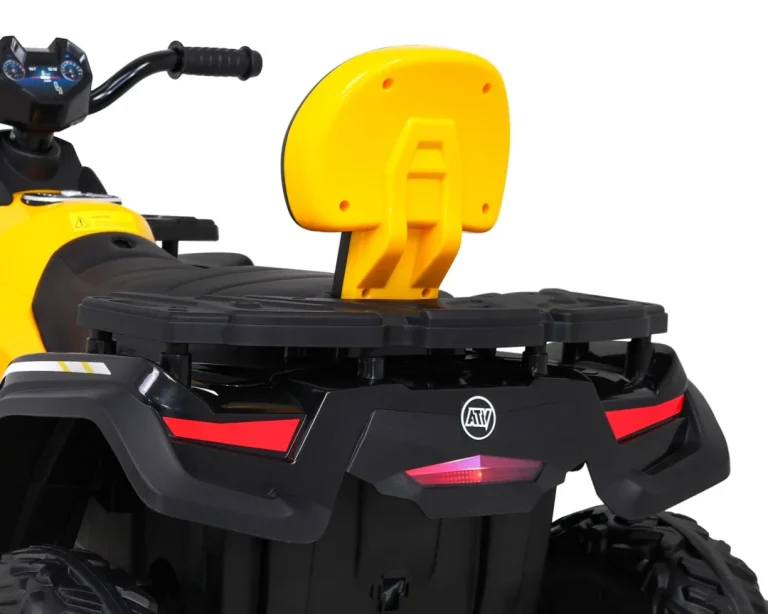 Quad Xt Speed ​​​​za Djecu Žuti + 4x4 Pogon + Eva + Sporo Pokretanje + Mp3 Radio + Led, žuta Quad Na Akumulator 13