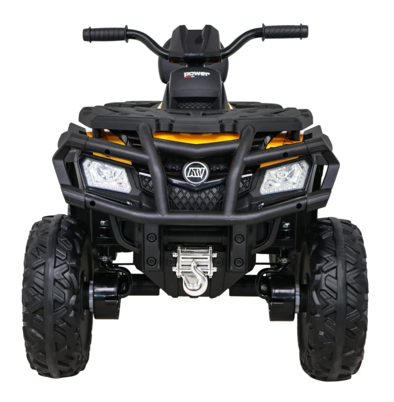 Quad Xt Speed ​​​​za Djecu Žuti + 4x4 Pogon + Eva + Sporo Pokretanje + Mp3 Radio + Led, žuta Quad Na Akumulator 3