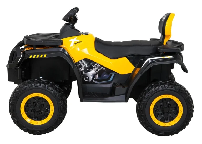 Quad Xt Speed ​​​​za Djecu Žuti + 4x4 Pogon + Eva + Sporo Pokretanje + Mp3 Radio + Led, žuta Quad Na Akumulator 4