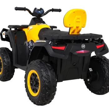 Quad Xt Speed ​​​​za Djecu Žuti + 4x4 Pogon + Eva + Sporo Pokretanje + Mp3 Radio + Led, žuta Quad Na Akumulator 5