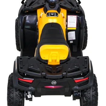 Quad Xt Speed ​​​​za Djecu Žuti + 4x4 Pogon + Eva + Sporo Pokretanje + Mp3 Radio + Led, žuta Quad Na Akumulator 8