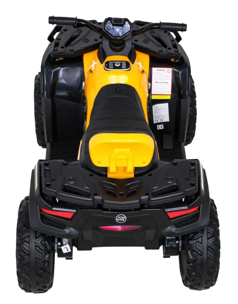 Quad Xt Speed ​​​​za Djecu Žuti + 4x4 Pogon + Eva + Sporo Pokretanje + Mp3 Radio + Led, žuta Quad Na Akumulator 8